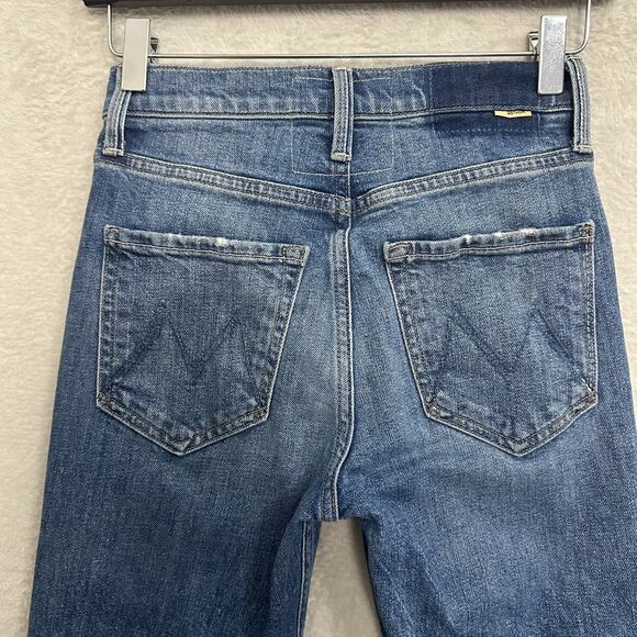 Mother Superior The Tomcat Jeans Frayed Women’s Size 24x25 - Picture 5 of 15